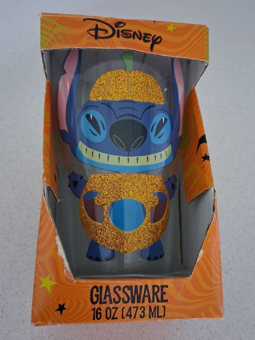 Disney 16oz STitcH Character Drinking Pint Glass